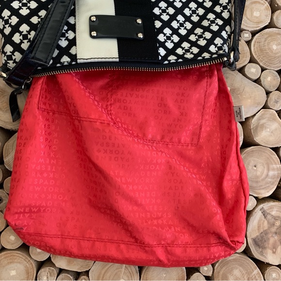 kate spade Black and Cream Crossbody Bag - Picture 9 of 16